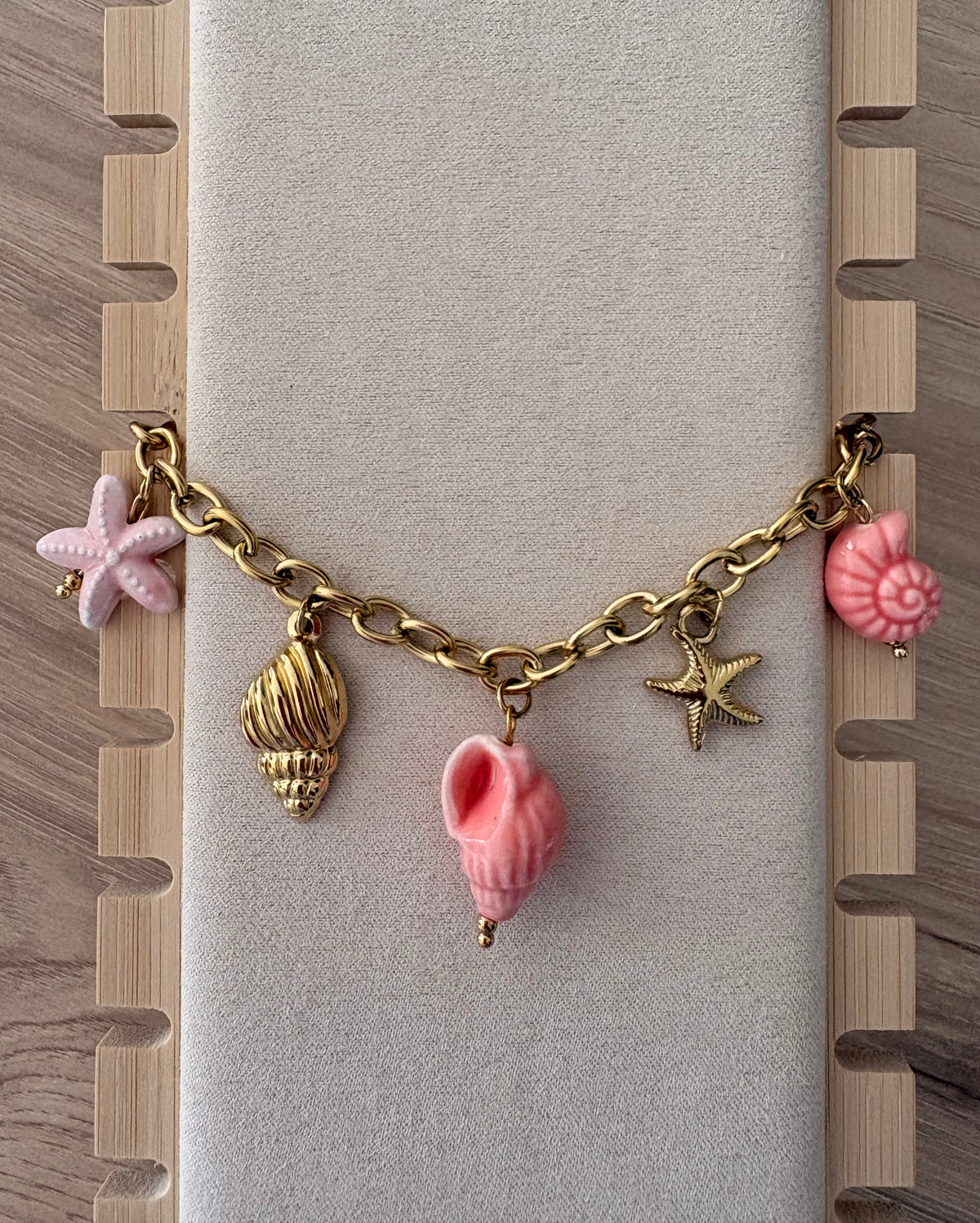 BRACELET SABLE ROSE